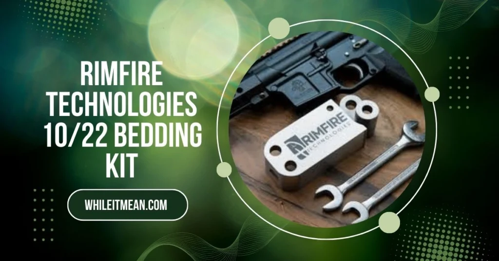 Rimfire Technologies 10/22 Bedding Kit